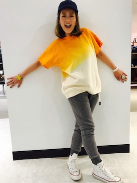 さゆるゆるさん（レディース・155cm）の春コーディネート