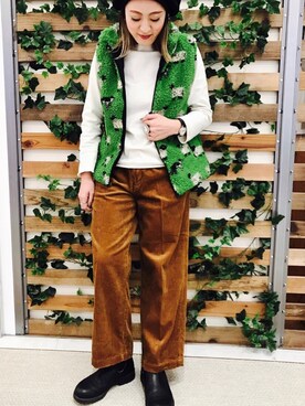 さゆるゆるさん（レディース・155cm）の秋コーディネート