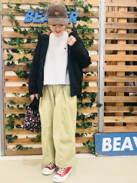 さゆるゆるさん（レディース・155cm）の秋コーディネート