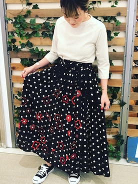 さゆるゆるさん（レディース・155cm）の春コーディネート