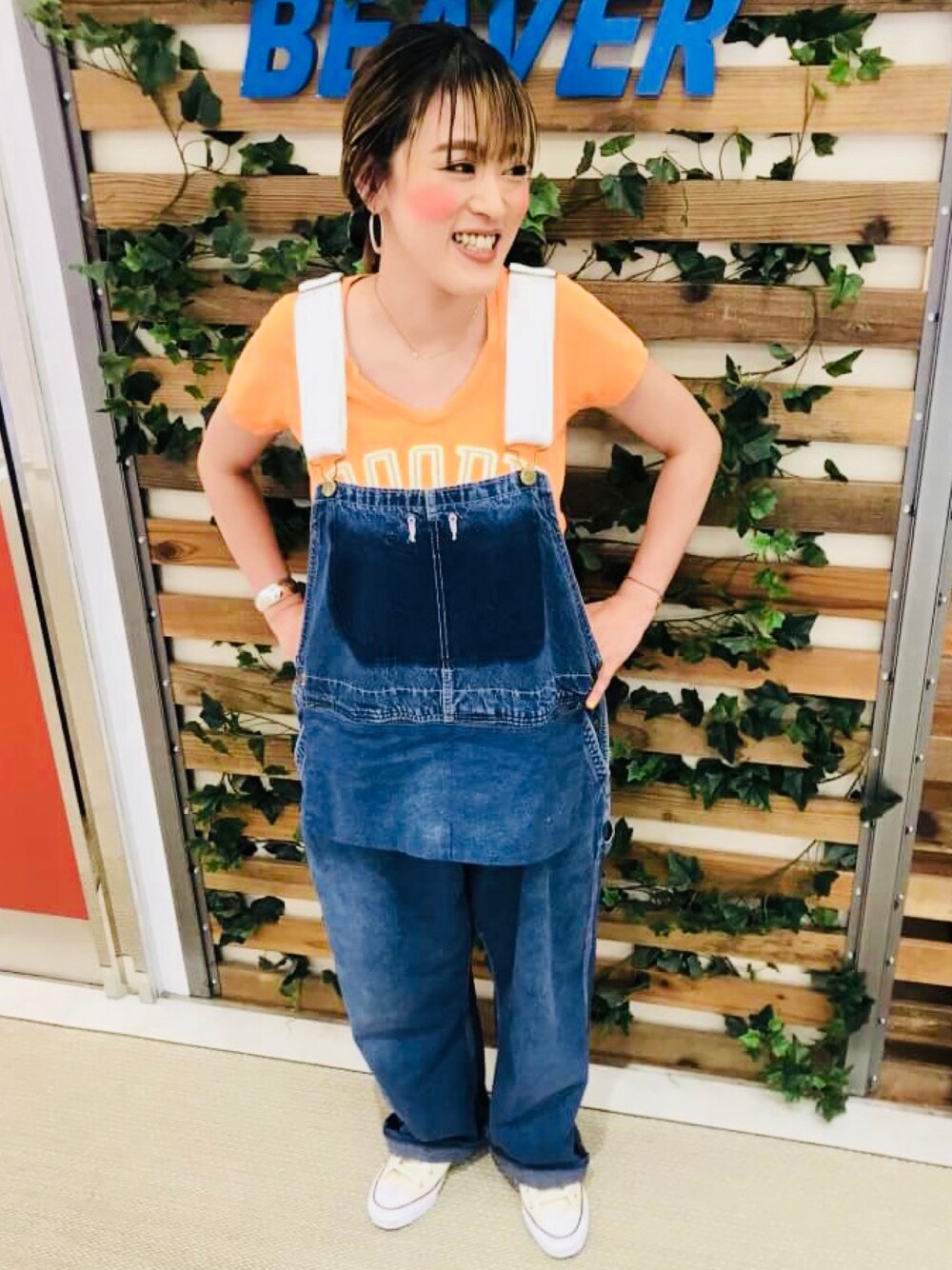 メイドバイサニーサイドオーバーオールw48XL30 PEACETREE | ピースツリー