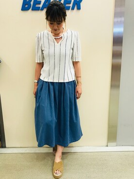 さゆるゆるさん（レディース・155cm）の夏コーディネート
