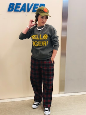 さゆるゆるさん（レディース・155cm）の秋コーディネート