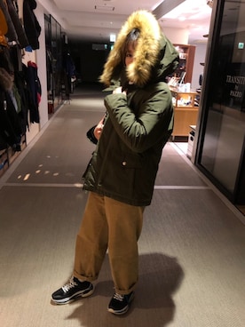 さゆるゆるさん（レディース・155cm）の冬コーディネート