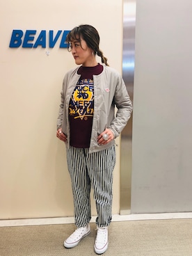 さゆるゆるさん（レディース・155cm）の冬コーディネート