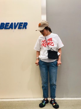 さゆるゆるさん（レディース・155cm）の春コーディネート