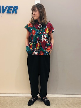 さゆるゆるさん（レディース・155cm）の春コーディネート