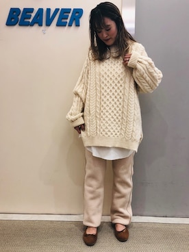 さゆるゆるさん（レディース・155cm）の秋コーディネート