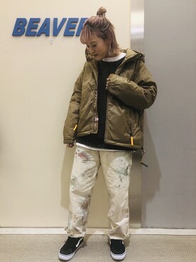 さゆるゆるさん(レディース・155cm)の冬コーディネート