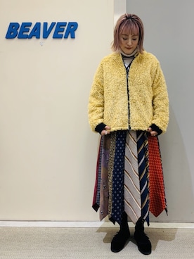 さゆるゆるさん(レディース・155cm)の冬コーディネート