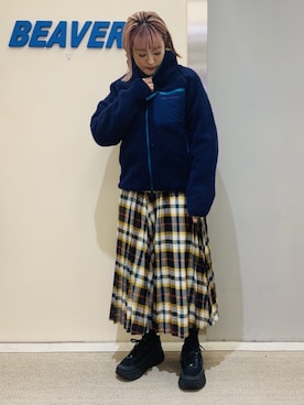 さゆるゆるさん（レディース・155cm）の冬コーディネート