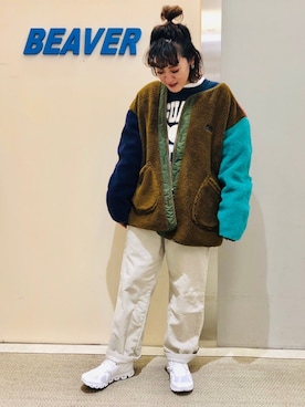 さゆるゆるさん（レディース・155cm）の冬コーディネート