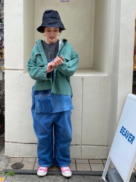 さゆるゆるさん(レディース・155cm)の春コーディネート