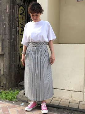 さゆるゆるさん（レディース・155cm）の春コーディネート