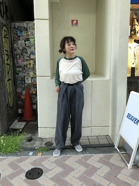 さゆるゆるさん（レディース・155cm）の春コーディネート