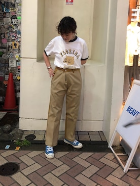 さゆるゆるさん(レディース・155cm)の春コーディネート