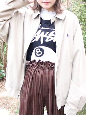 「スプリングSENSEOFPLACE」｜REINAさん（レディース・160cm）の春コーディネート