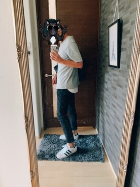 「アイテム（PC・スマホグッズ/家電）」を使った、ゆうゆうさん（メンズ・163cm・20代）の夏コーディネート