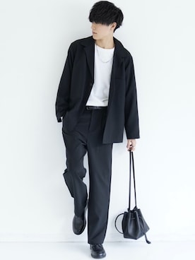 「ZIP FIVE（ジップファイブ）のアイテム（ジャケット/アウター）」を使った、KAIさん（メンズ・181cm）の春コーディネート