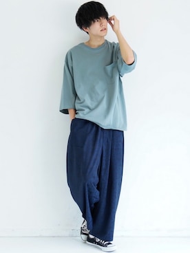 KAIさん(メンズ・181cm)の夏コーディネート