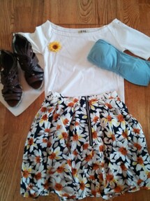 GRL | オフィショルTシャツ(Tシャツ/カットソー)