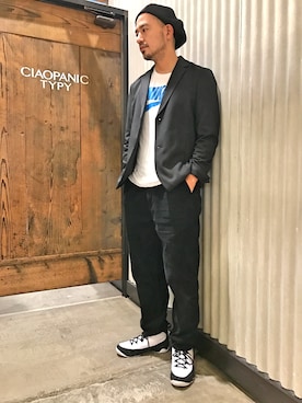 Yusuke Tanakaさん（メンズ・173cm）の冬コーディネート
