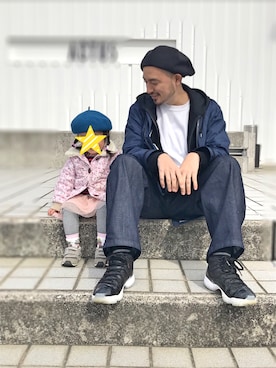 「CIAOPANIC TYPY（チャオパニックティピー）のアイテム（チェスターコート）」を使った、Yusuke Tanakaさん（メンズ・173cm）の冬コーディネート