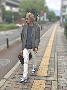 Yusuke Tanakaさん（メンズ・173cm）の春コーディネート