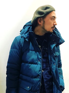 「CIAOPANIC TYPY（チャオパニックティピー）のアイテム（ダウンジャケット/コート）」を使った、Yusuke Tanakaさん（メンズ・173cm）の冬コーディネート