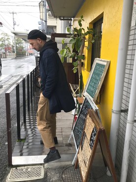 Yusuke Tanakaさん（メンズ・173cm）の冬コーディネート