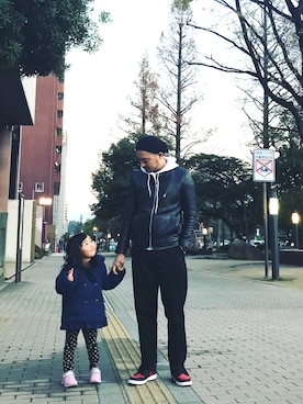 Yusuke Tanakaさん（メンズ・173cm）の冬コーディネート