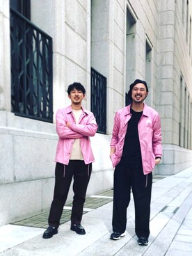 「アイテム（ブルゾン）」を使った、Yusuke Tanakaさん（メンズ・173cm・30代）の冬コーディネート
