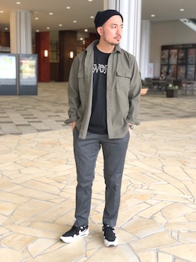 Yusuke Tanakaさん（メンズ・173cm）の春コーディネート