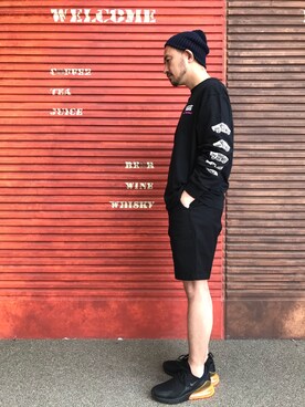「VANS（バンズ）のアイテム（Tシャツ/カットソー）」を使った、Yusuke Tanakaさん（メンズ・173cm）の春コーディネート