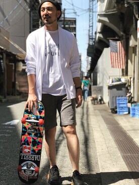 Yusuke Tanakaさん（メンズ・173cm）の夏コーディネート