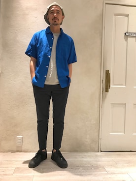 Yusuke Tanakaさん（メンズ・173cm）の夏コーディネート