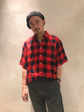 Yusuke Tanakaさん（メンズ・173cm）の夏コーディネート