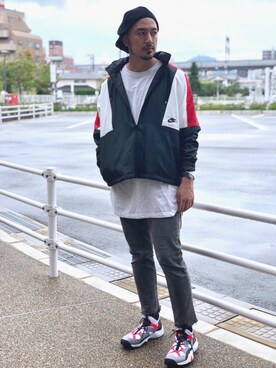 「アイテム（ブルゾン）」を使った、Yusuke Tanakaさん（メンズ・173cm・30代）の秋コーディネート