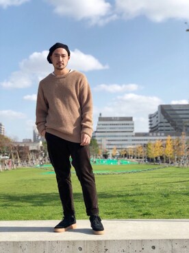Yusuke Tanakaさん（メンズ・173cm）の冬コーディネート