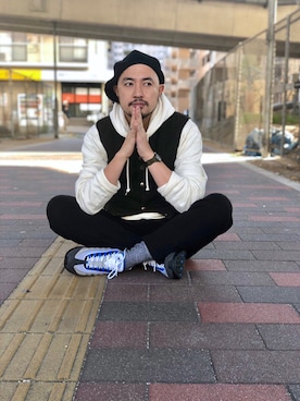 Yusuke Tanakaさん（メンズ・173cm）の冬コーディネート