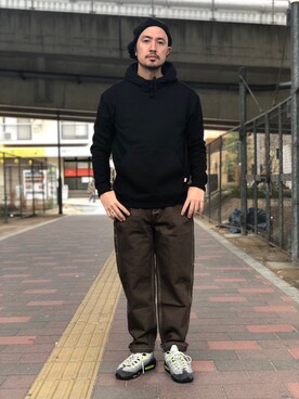 Yusuke Tanakaさん（メンズ・173cm）の冬コーディネート
