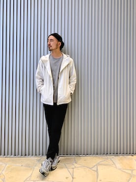 「CIAOPANIC TYPY（チャオパニックティピー）のアイテム（マウンテンパーカー）」を使った、Yusuke Tanakaさん（メンズ・173cm）の春コーディネート