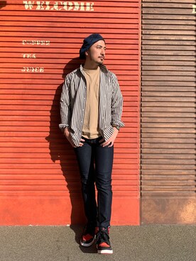 Yusuke Tanakaさん(メンズ・173cm)の春コーディネート