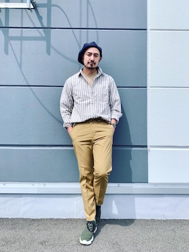 Yusuke Tanakaさん（メンズ・173cm）の春コーディネート