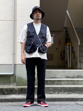 Yusuke Tanakaさん(メンズ・173cm)の夏コーディネート