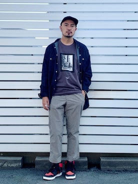 Yusuke Tanakaさん（メンズ・173cm）の秋コーディネート