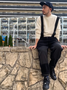 Yusuke Tanakaさん（メンズ・173cm）の冬コーディネート