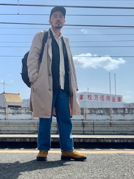 Yusuke Tanakaさん（メンズ・173cm）の春コーディネート