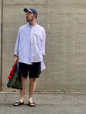 「ROTHCO（ロスコ）のアイテム（パンツ）」を使った、Yusuke Tanakaさん（メンズ・173cm）の夏コーディネート