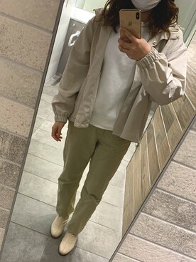 「e.r.g*（イーアールジー）のアイテム」を使った、mahomaho1717さん（レディース・159cm）の春コーディネート